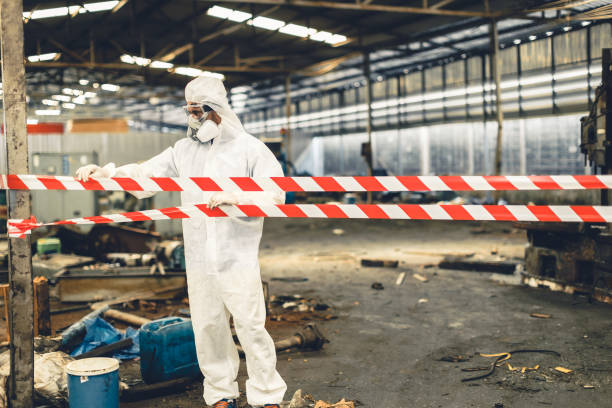 Professional Trauma Scene Cleanup technician working in Orosi, CA
